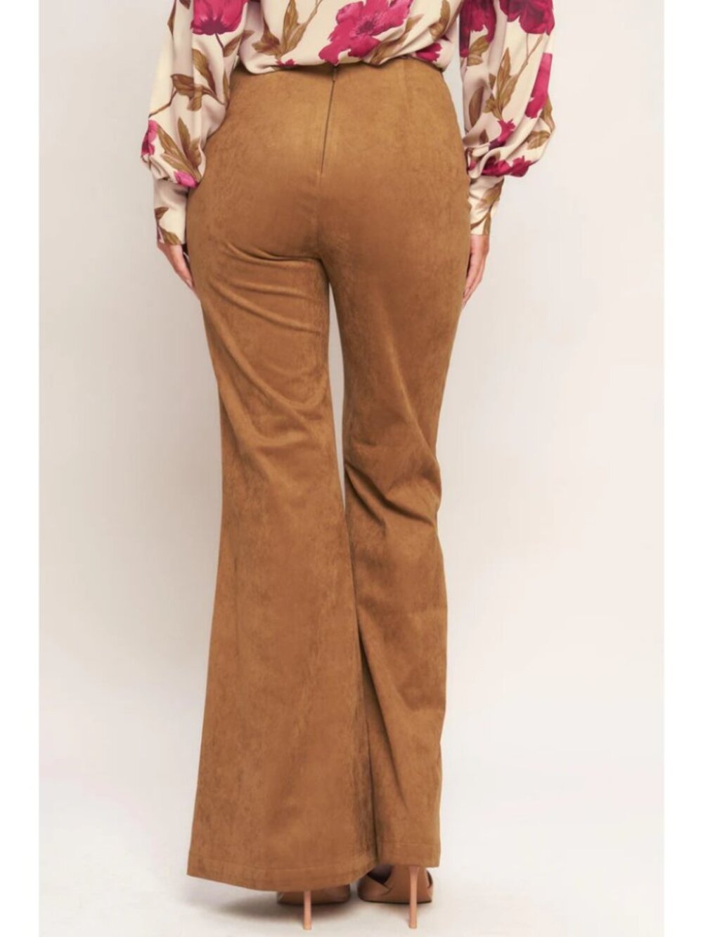 Wild Honey Faux Suede Pants - Picture 4 of 5